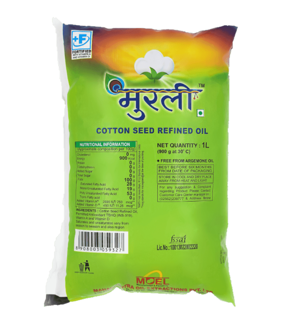 Murli Refined Cottonseed Oil